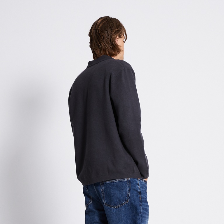 Zip Knit Cardigan "Reed"